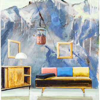 ink and acrylic on canvas, 80 x 60 cm (sold)