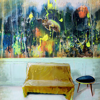 ink and acrylic on canvas, 60 x 50 cm (sold)