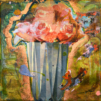ink and acrylic on canvas, 20 x 20 cm (sold)
