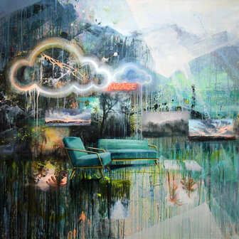 ink and acrylic on canvas, 160 x 180 cm (sold)