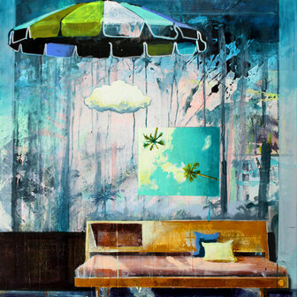 ink and acrylic on canvas, 120 x 90 cm (sold)